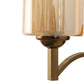 JS-VP S-400-1W Modern Wall Lights 1xE27 Mild Steel & Glass Material Antique Gold & Champaign Finish