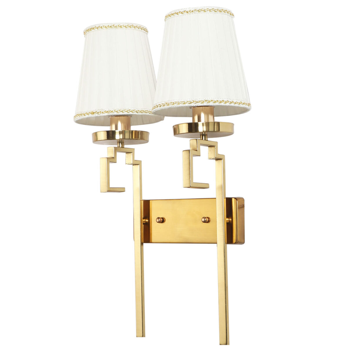 Gold Fabric Wall Light Collection