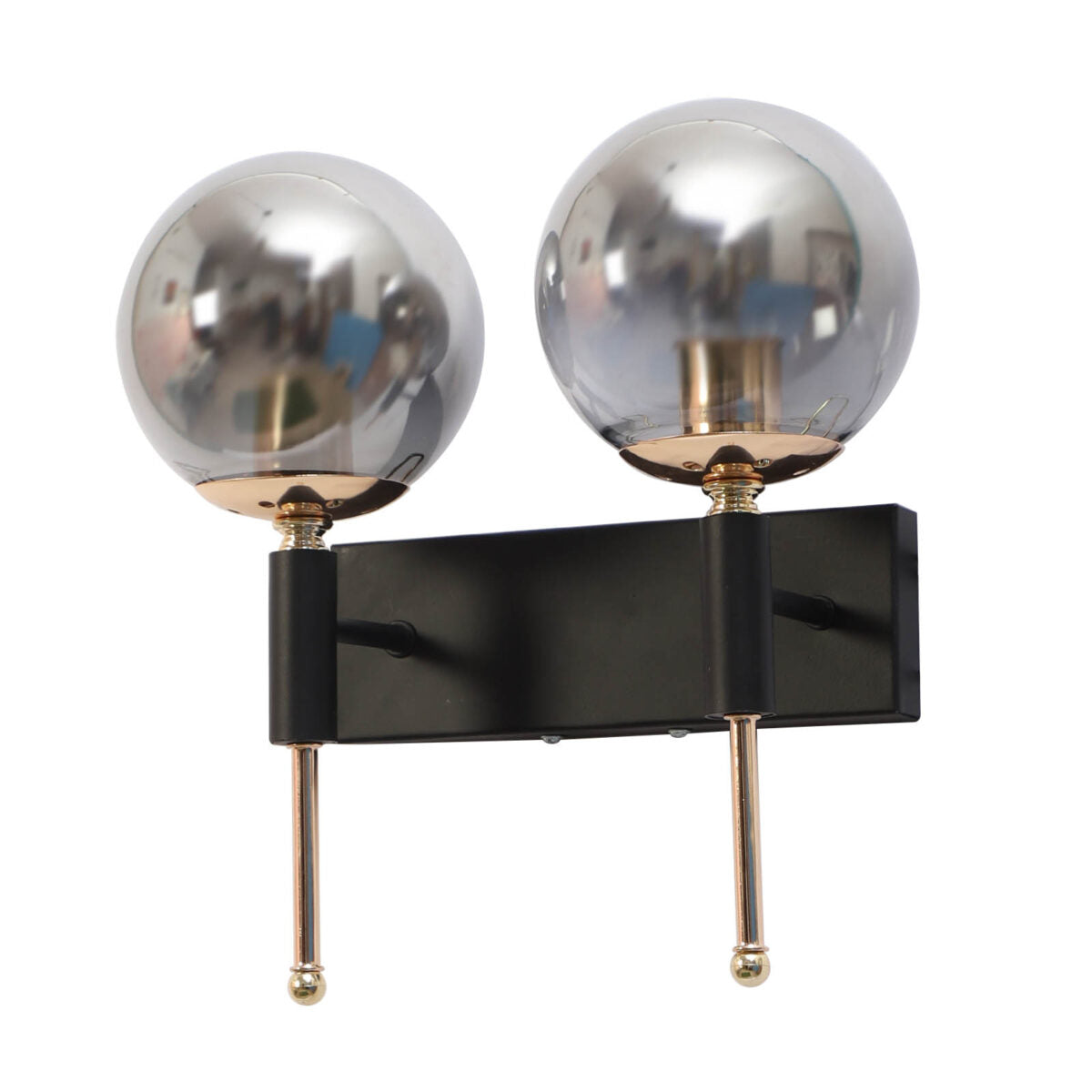 Brown, Gold & Smoky Wall Lights