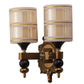 JS-VP S-426-2W Modern Wall Lights 2xE27 Mild Steel & Glass Material Antique & Champaign Finish