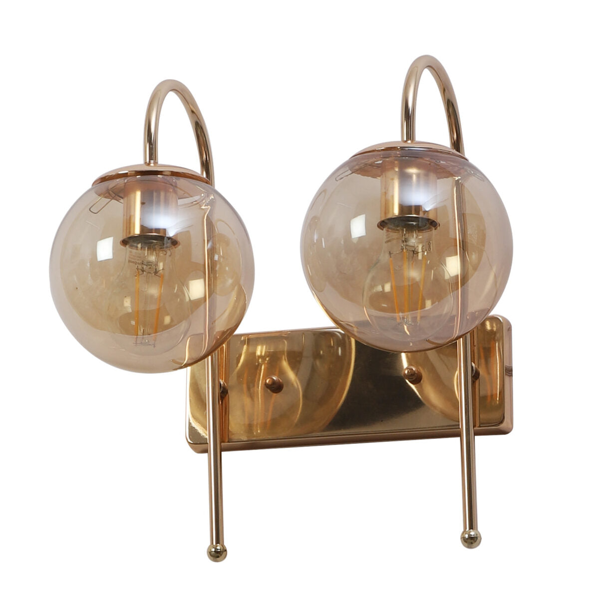 Gold Champagne Glass Wall Light Series