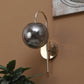 JS-VP S-435-1W Modern Wall Lights 1xE27 Mild Steel & Glass Material Gold & Smoke Finish