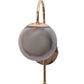 JS-VP S-435-1W Modern Wall Lights 1xE27 Mild Steel & Glass Material Gold & Smoke Finish