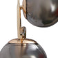 JS-VP S-437-2W Modern Wall Lights 2xE27 Mild Steel & Glass Material Gold & Smoke Finish