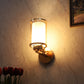 JS-VP S-440-1W Modern Wall Lights 1xE27 Mild Steel & Glass Material Gold & Champaign Finish