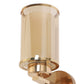 JS-VP S-440-1W Modern Wall Lights 1xE27 Mild Steel & Glass Material Gold & Champaign Finish