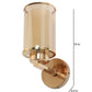 JS-VP S-440-1W Modern Wall Lights 1xE27 Mild Steel & Glass Material Gold & Champaign Finish