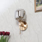 JS-VP S-443-1W Modern Wall Lights 1xE27 Mild Steel & Glass Material Gold & Smoke Finish