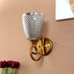 JS-VP S-467-1W Modern Wall Lights 1xE27 Mild Steel & Glass Material Antique & Smoke Finish