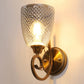 JS-VP S-467-1W Modern Wall Lights 1xE27 Mild Steel & Glass Material Antique & Smoke Finish
