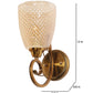 JS-VP S-472-1W Modern Wall Lights 1xE27 Mild Steel & Glass Material Antique & Champaign Finish