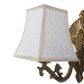 JS-VP S-490-1W Cloth Shade Wall Lights 1xE27 Mild Steel & Fabric Material Antique & Cream Finish