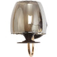 JS-VP S-498-1W Modern Wall Lights 1xE27 Mild Steel & Glass Material Brown, Gold & Smoke Finish