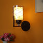 JS-VP S-544-1W Modern Wall Lights 1xE27 Mild Steel & Glass Material Brown & Champaign Finish