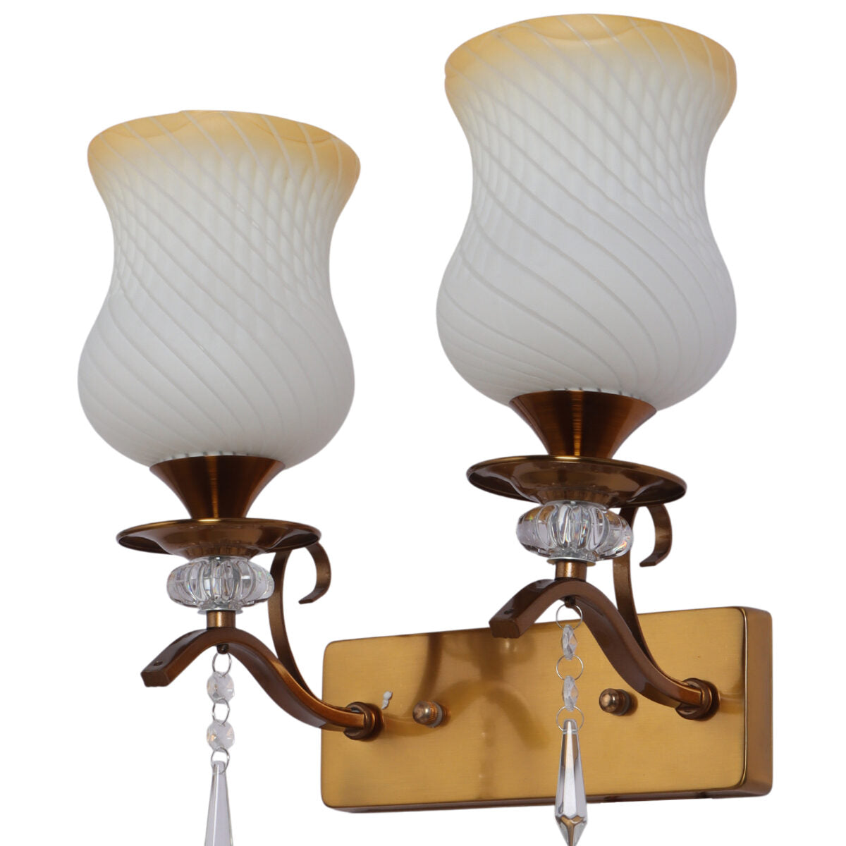 Antique Gold, White & Yellow Lights