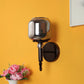 JS-VP S-568-1W Modern Wall Lights 1xE27 Mild Steel & Glass Material Glossy black & Smoky Finish