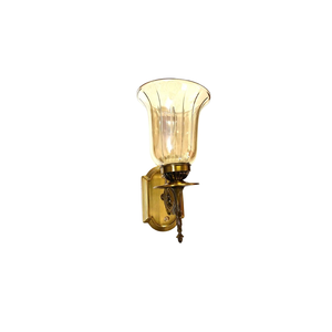 JS-VP S-442-1W Modern Wall Lights 1xE27 Mild Steel & Glass Material Antique Gold & Champaign Finish