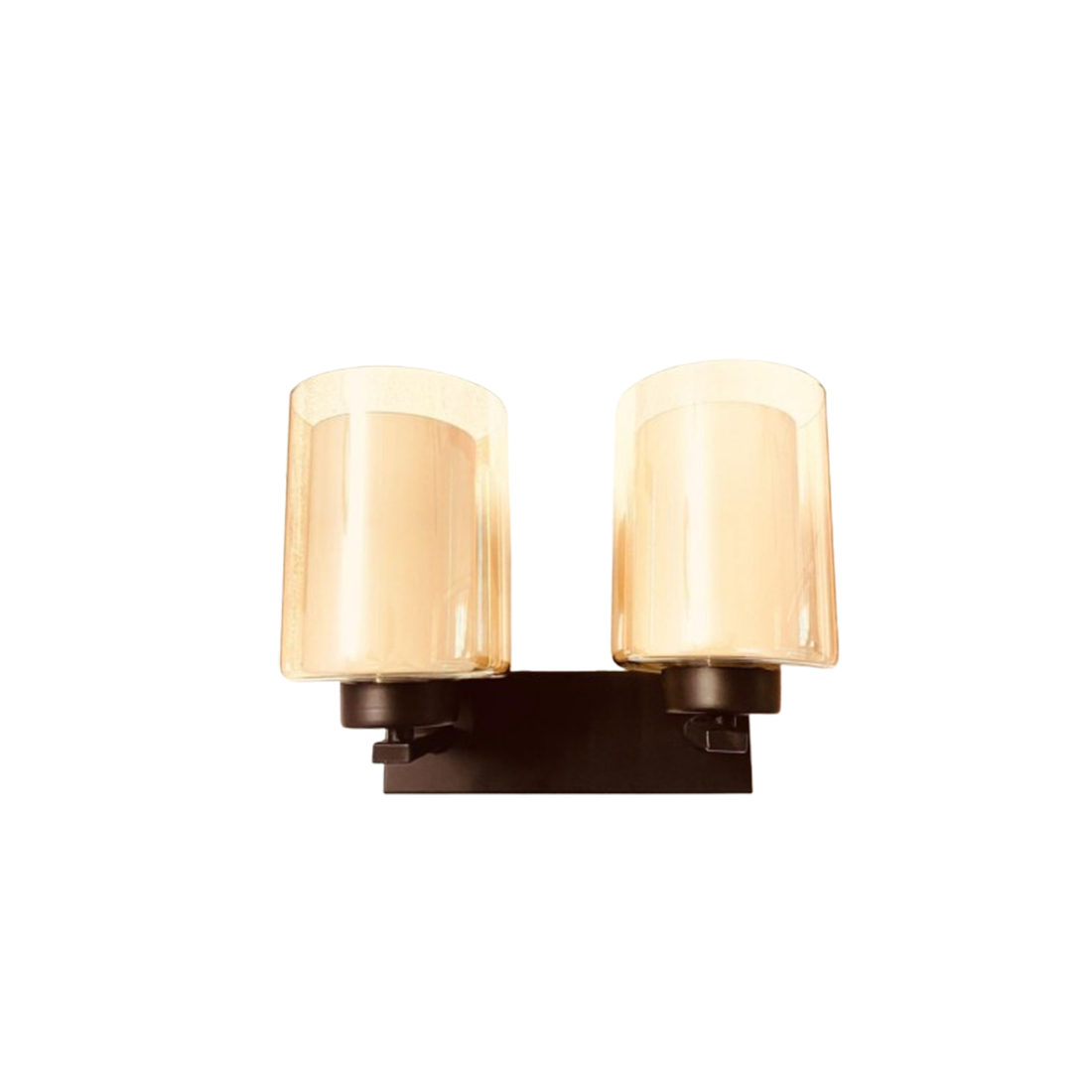 Brown & Champagne Wall Light Range