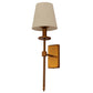 JS-VP S-452-1W Cloth Shade Wall Lights 1xE27 Mild Steel & Fabric Material Antique & White Finish