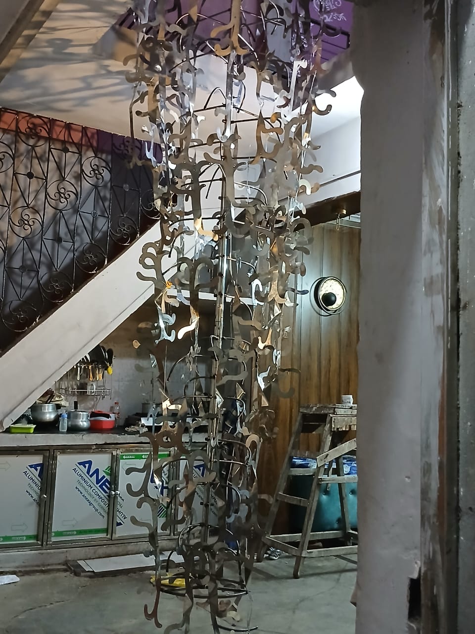Twisted Petal Blossom Tree Chandelier