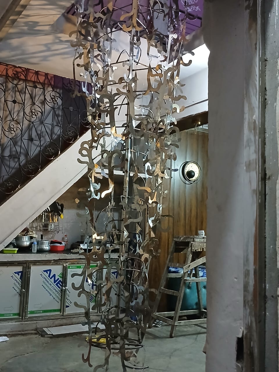 Twisted Petal Blossom Tree Chandelier
