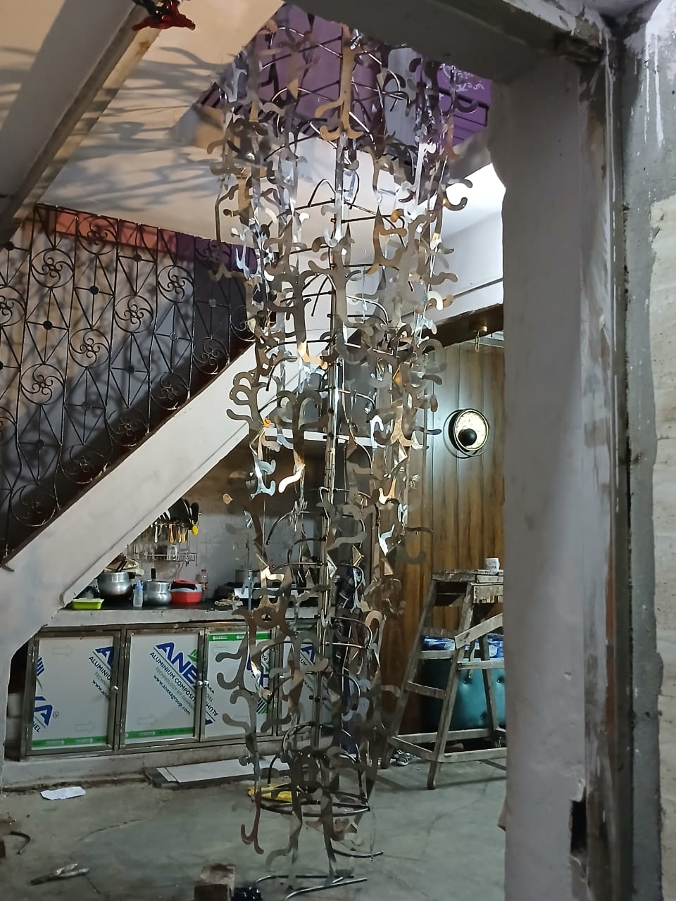 Twisted Petal Blossom Tree Chandelier
