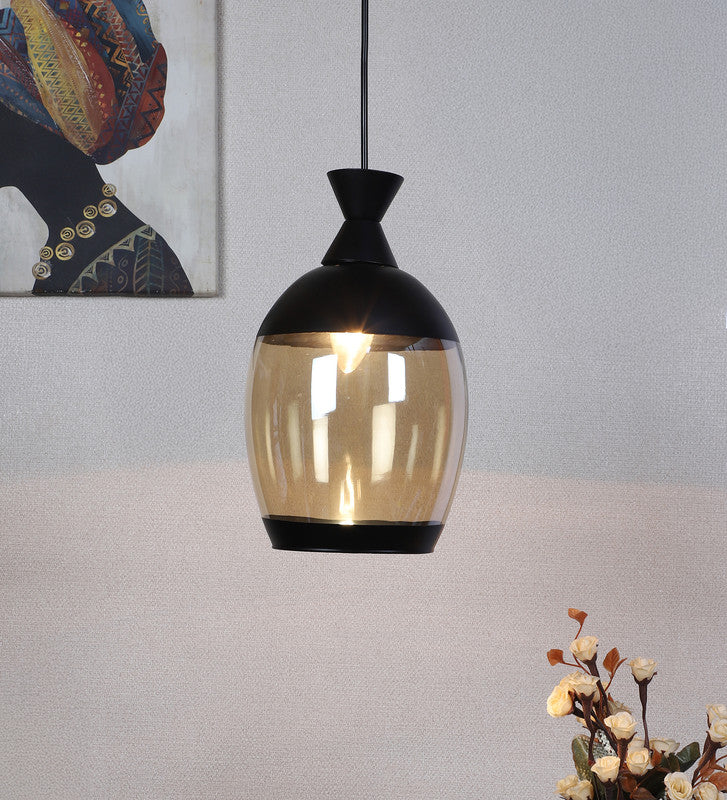 Eliante by Jainsons Lights-Glass Hanging Lights-Z-217-1LP-E27 holder