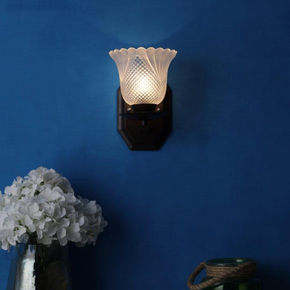 Metz Brown Metal Wall Sconces | Z-285-1W | Included Bulb | Eliante by Jainsons Lights