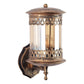 Antique Brass Metal Wall Light - Z-343-1W - Included Bulb