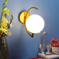 Gold Metal Wall Light - Z-396-1W - Included Bulb