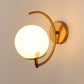 Gold Metal Wall Light - Z-396-1W - Included Bulb