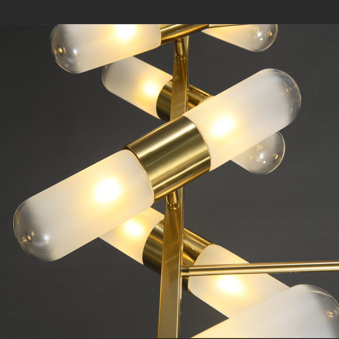 JSPHILO 6-290-16xG9 Impressions Rectangular Chandeliers