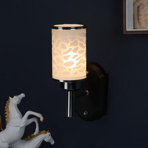 Plata Brown Metal Wall Light - A-15-1W - Included Bulbs