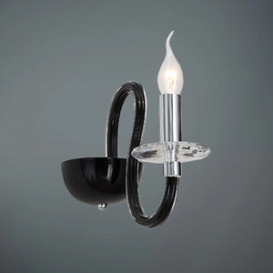 JSPHILO-Clear 3-167-1xE-14 Crystal Wall Light