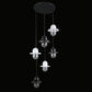JSPHILO 6-292-6xE27 Impressions Cluster Hanging