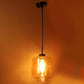 ELIANTE Black Iron Base Gold Iron Shade Hanging Light - A-3032-1Lp - Bulb Included