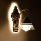 Cono Gold Iron Wall Light - Inbuilt LED - A-3342-1W