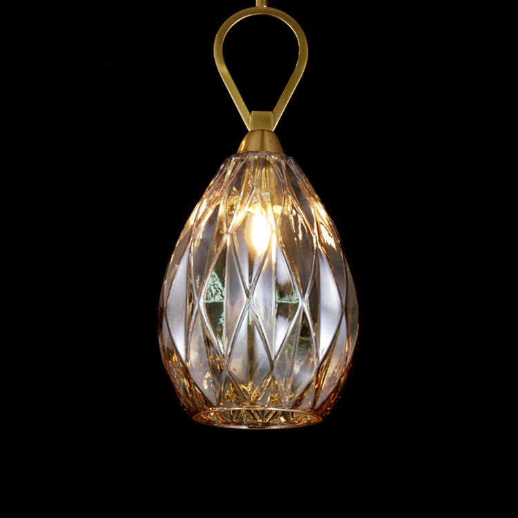 JSPHILO 4-403-1xE27 Impression Glass Hangings