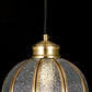 JSPHILO 4-404-1xE27 Impression Brass Hanging