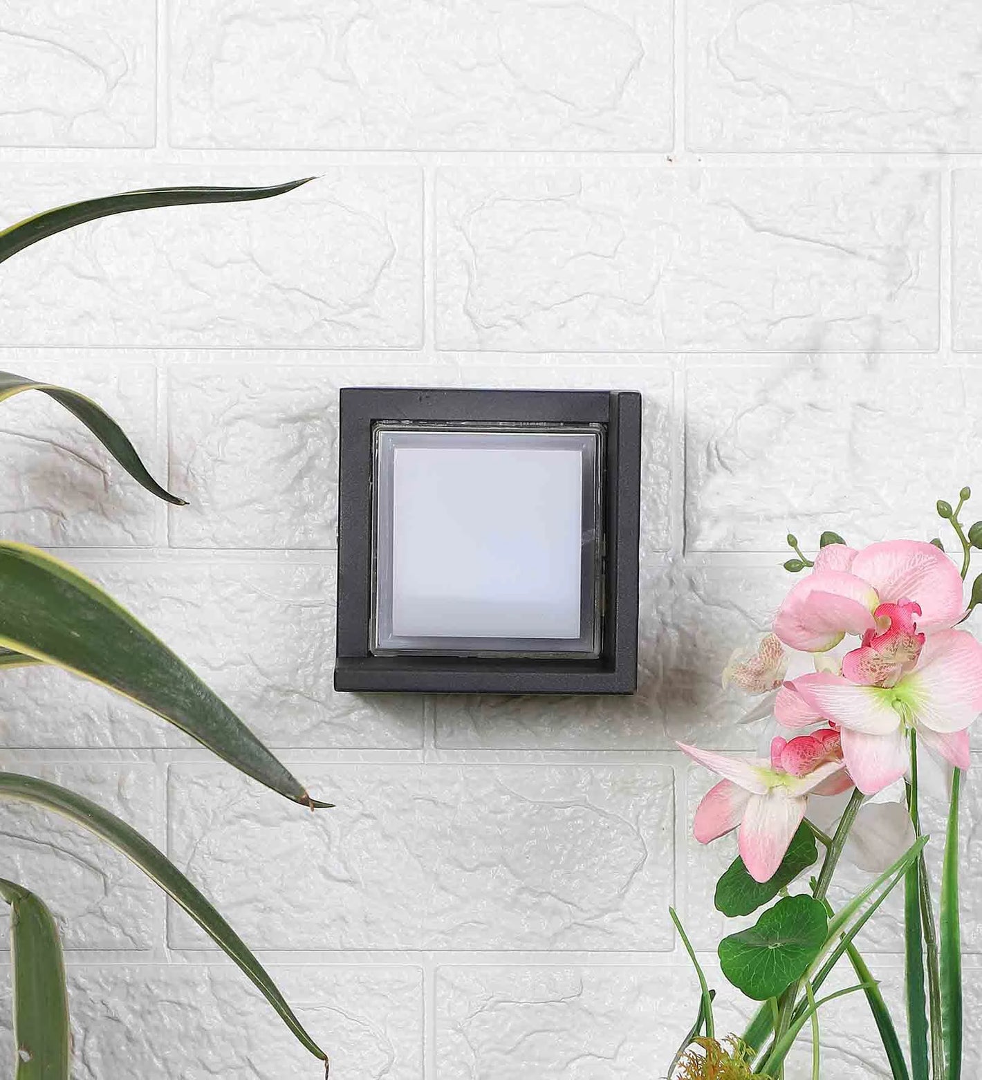 Precioco Grey Aluminium Outdoor Wall Light | 4230-BB-WW- | Included Bulb | Eliante by Jainsons Lights
