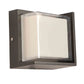 Precioco Grey Aluminium Outdoor Wall Light | 4230-BB-WW- | Included Bulb | Eliante by Jainsons Lights