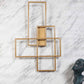 Abstract Gold Aluminium Wall Light | I-0086-LED | Included Bulb | Eliante by Jainsons Lights