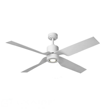 JS-LXR Modern Designer 50" Ceiling Fan LUX 1001 Matt White Body & 4 Durable ABS Blades
