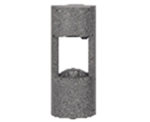 JS-AMS AL 171-12W + Indicator-2W-300mm Led Garden Bollard Lights