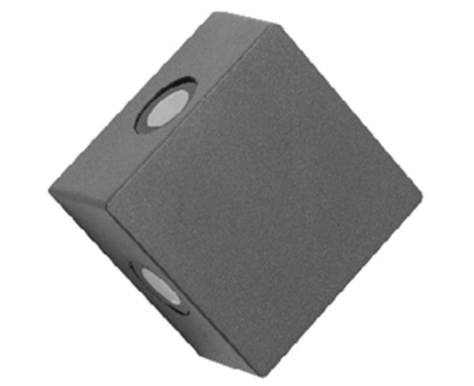 JS-AMS AL 2004 Rd. Lens-3x3w Narrow Beam Outdoor wall Lights