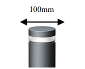 JS-AMS AL 505-12W-500mm Led Garden Bollard Lights