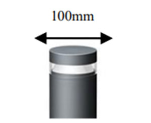 JS-AMS AL 505-12W-750mm Led Garden Bollard Lights