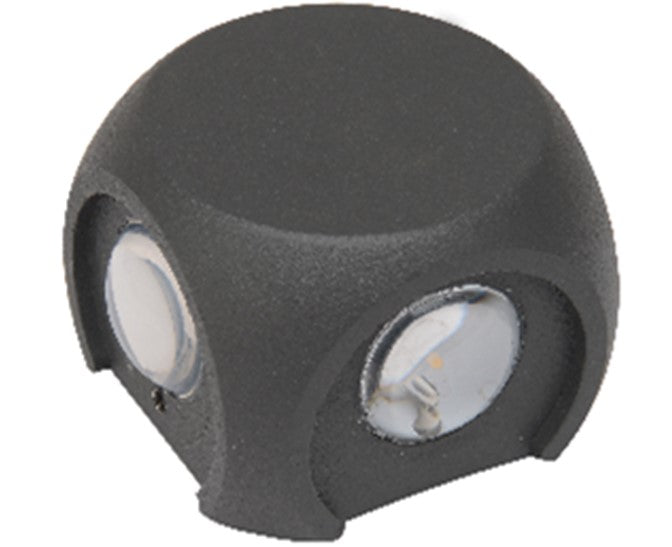 JS-AMS AL 7020-4x1w Narrow Beam Outdoor wall Lights