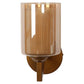 Alif Gold Iron Wall Light | S-400-1W | Included Bulb | Eliante by Jainsons Lights