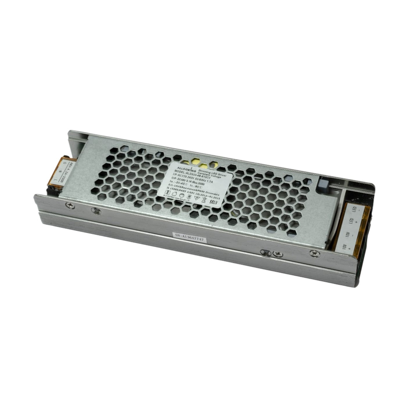 Allooking 24V 8.3A 200W Constant Voltage DALI-DT8 Dimmable Driver